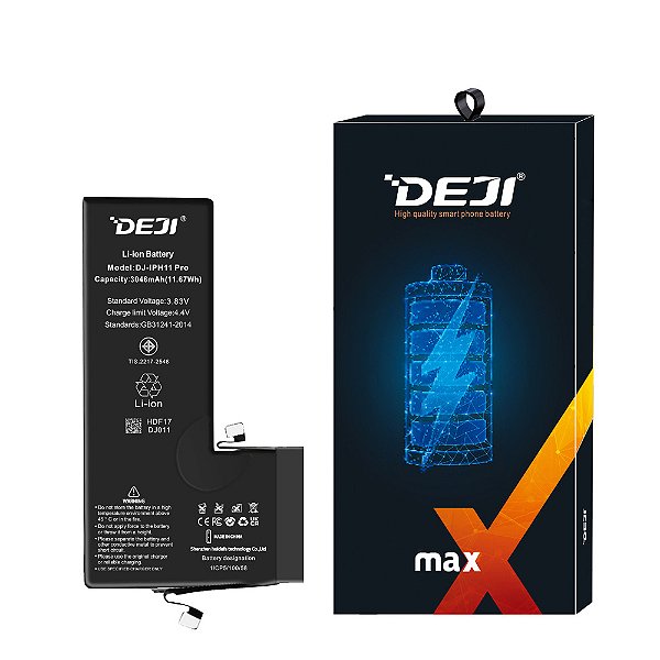 Bateria DEJI iPhone 11 Pró 3046 mAh DEJI CK