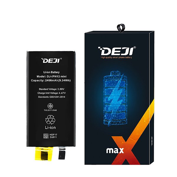 Bateria DEJI Iphone 13 MINI SEM FLEX 2406 mAh