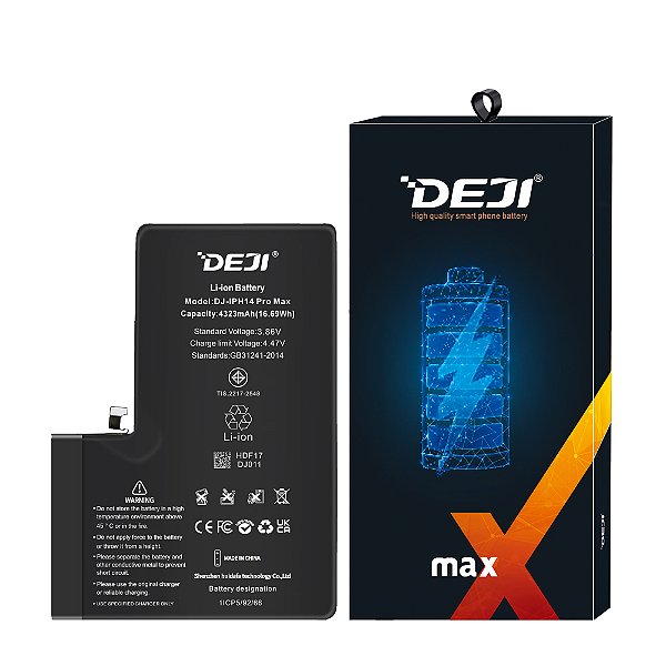 Bateria DEJI iPhone 14 Pro Max 4323 mAh