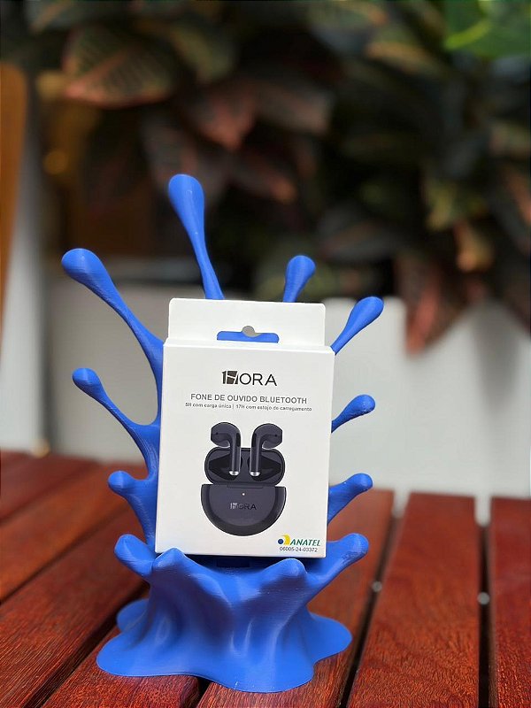FONE DE OUVIDO BLUETOOTH 1HORA PRETO