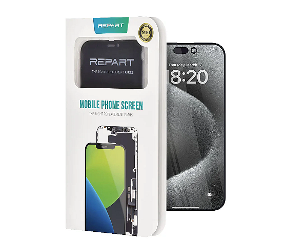 Display REPART iPhone 15 Pro Max  Soft Oled Diagnóstico