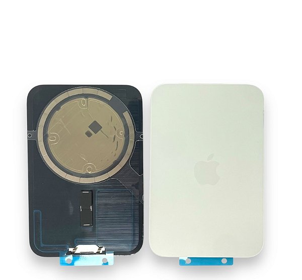 TAMPA TRASEIRA IPHONE 17 PRO COMPLETA PRATA