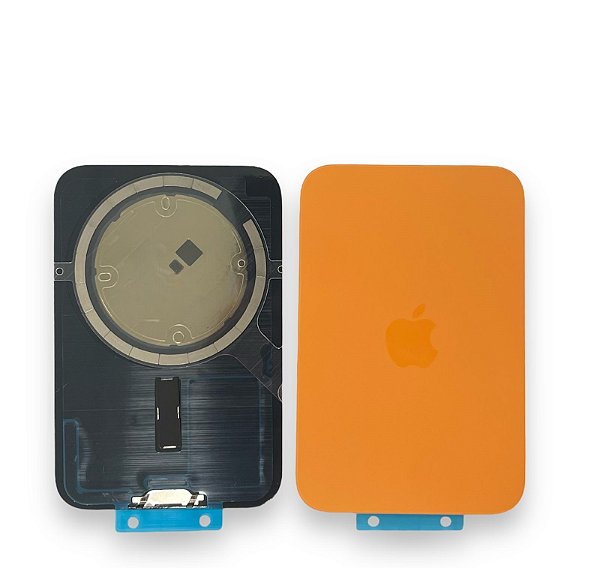 TAMPA TRASEIRA IPHONE 17 PRO COMPLETA LARANJA