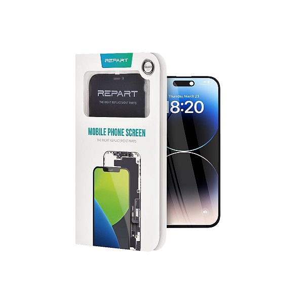 Display REPART LCD FHD 80Hz iPhone 14 Pro Troca CI