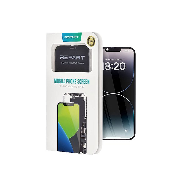 Display REPART iPhone 14 Plus Soft Oled Troca CI