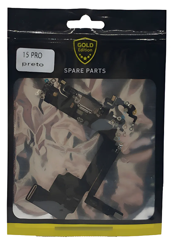 Conector de Carga iPhone 15 Pro Gold Edition