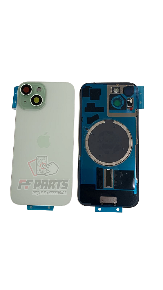 TAMPA TRASEIRA IPHONE 15 VERDE OEM