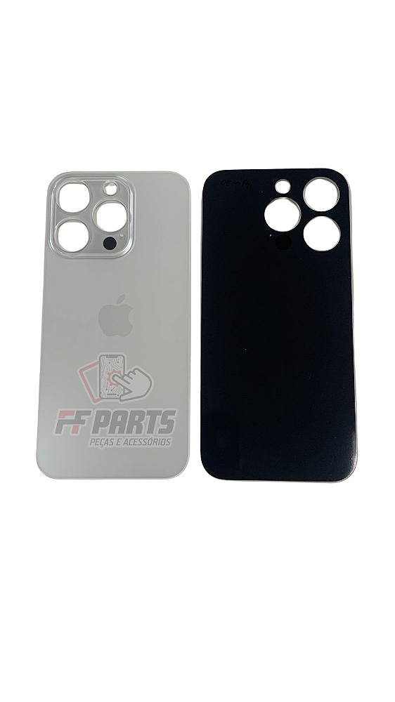 TAMPA TRASEIRA IPHONE 14 PRO BRANCA OEM