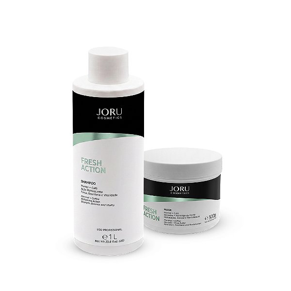 Kit Fresh Action - Shampoo 1L + Máscara 500g
