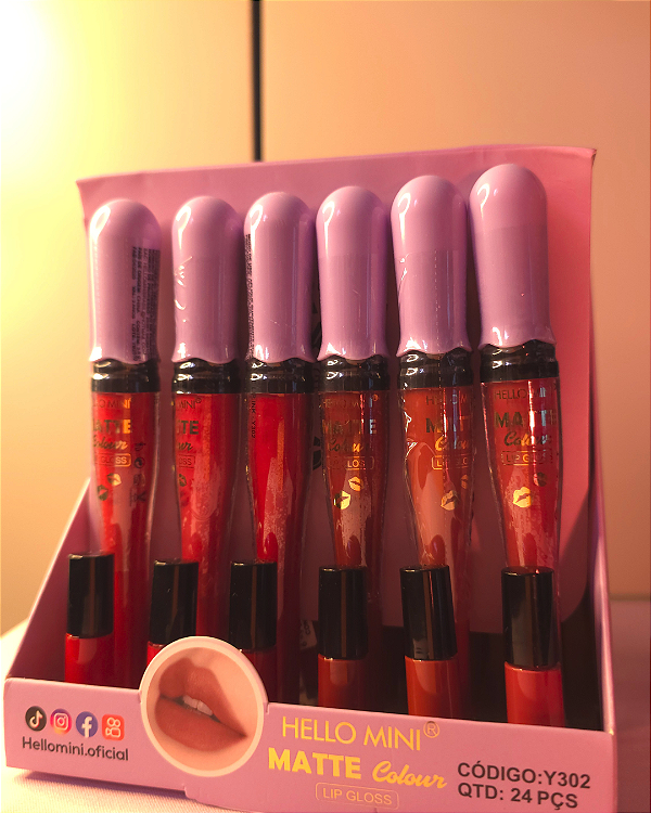 Batom Matte Hello Mini - COR 5