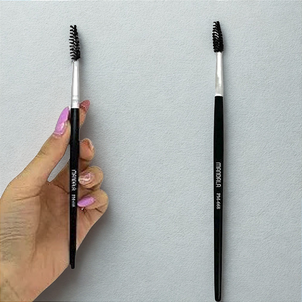 Pincel Escova Mandala PM-668 para Sobrancelha