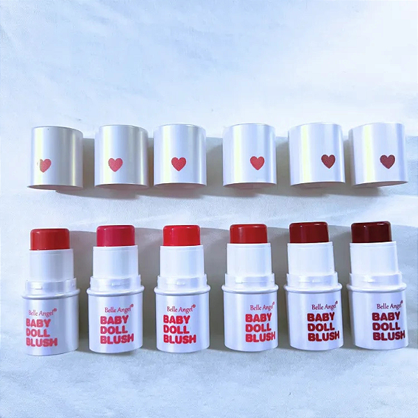 Blush em bastão Baby Doll - Belle Angel - COR 3