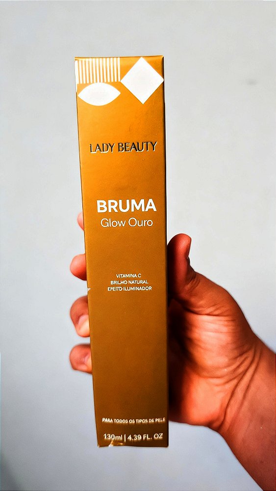 Bruma Fixadora Glow Ouro- Lady Beauty