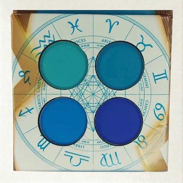 Quarteto Paleta de Sombras Signos Peixes Ludurana