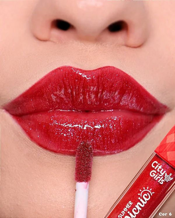 Lip Gloss Summer Picnic City Girls - Cor 6