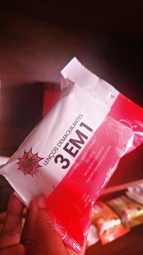 Lenços Demaquilantes 3 em 1 Super Poderes