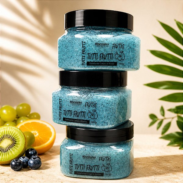Esfoliante corpo e rosto - TuttiFrutti