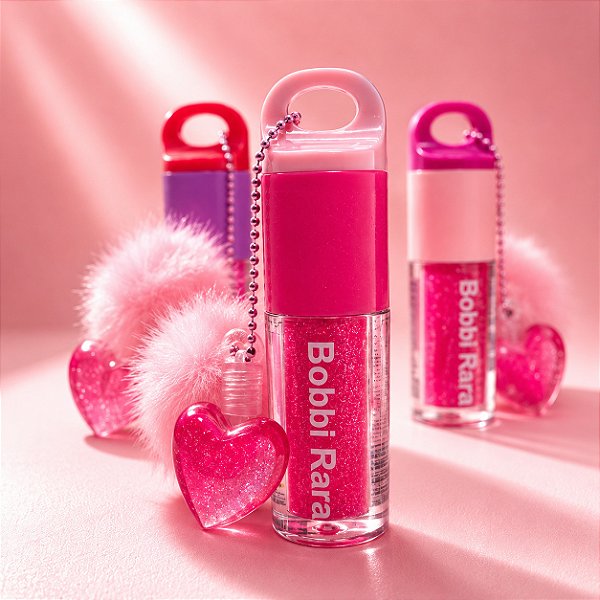 Lip Gloss POMPOM - Bobbi Rara COR 1