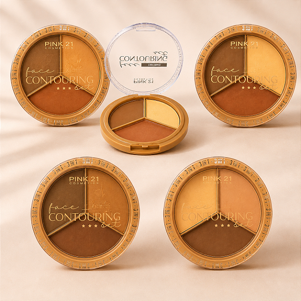 Pink21 Trio de Contorno Facial