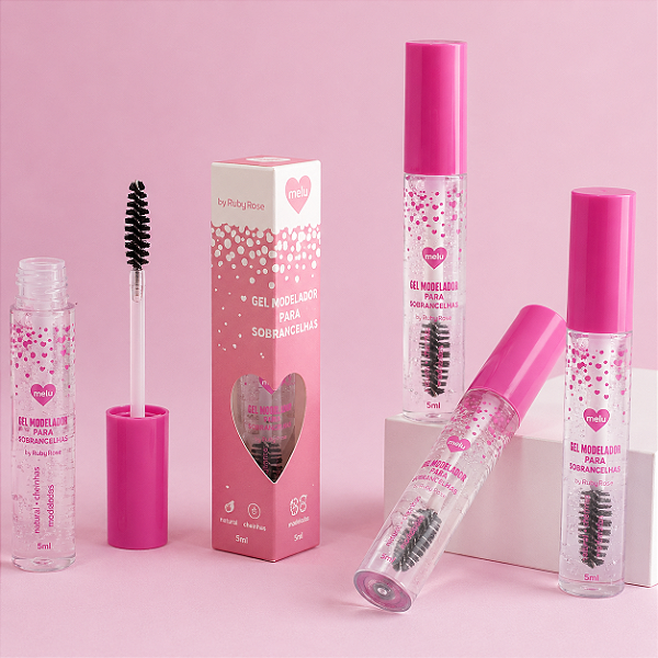 Gel Incolor Para Sobrancelhas Forever You Com Aplicador Rímel