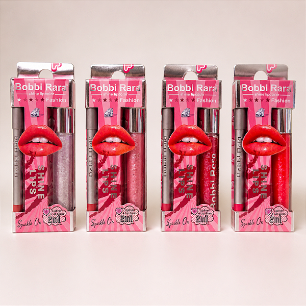 Kit Labial Shine Lips