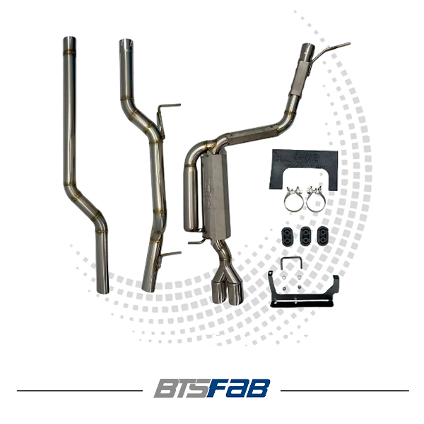 Catback BTS Ford Maverick Black 2025+ (SEM ABAFADOR)