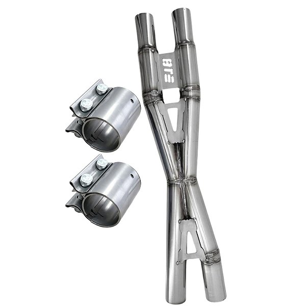 Escapamento X-PIPE PARA MUSTANG S550 C/ Abraçadeiras