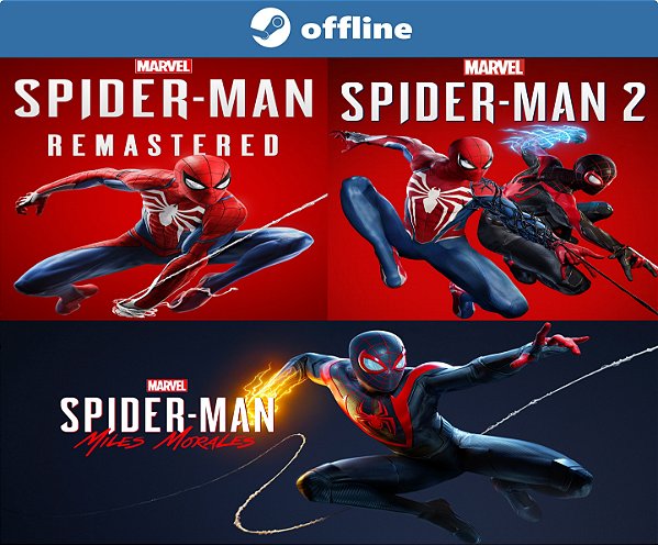Triologia Spider-man - Steam Offline