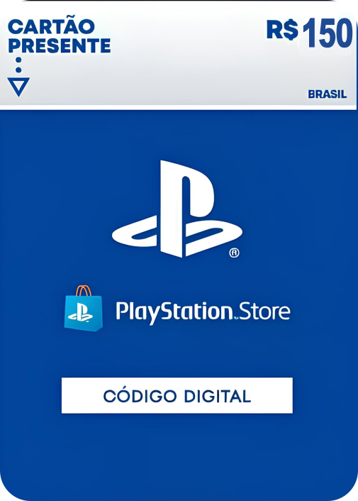 R$150 PlayStation Store - Gift Card Digital