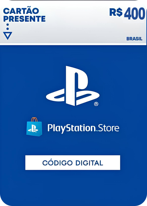 R$400 PlayStation Store - Gift Card Digital