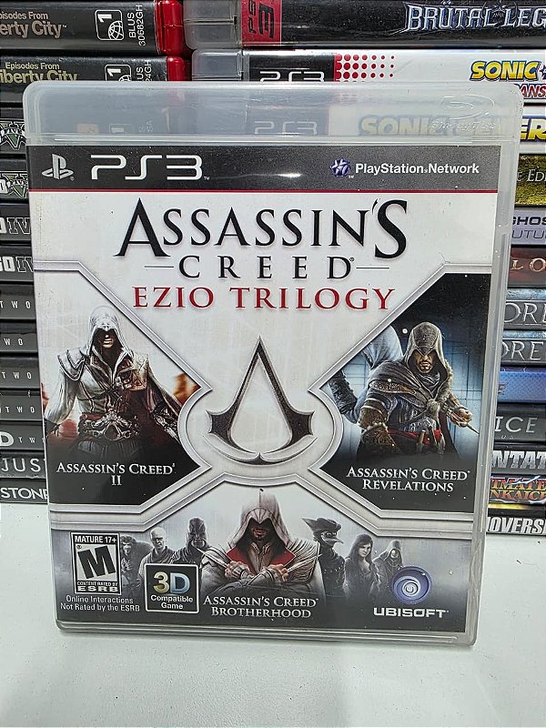 Assassin's Creed Ezio Trilogy - PS3 (USA/CIB)