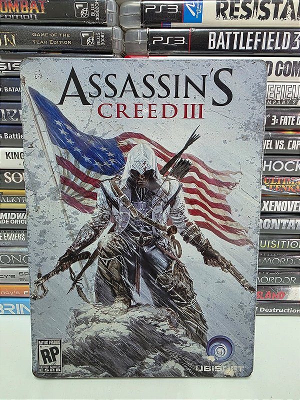 Assassin's Creed III Steel Book (USA/CIB)