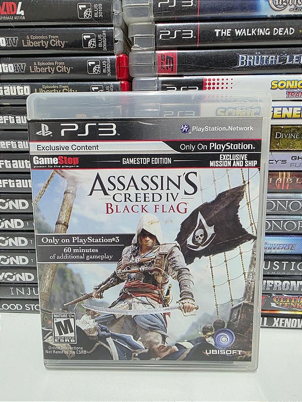 Assassin's Creed lV Black Flag GE - PS3 (USA/CIB)