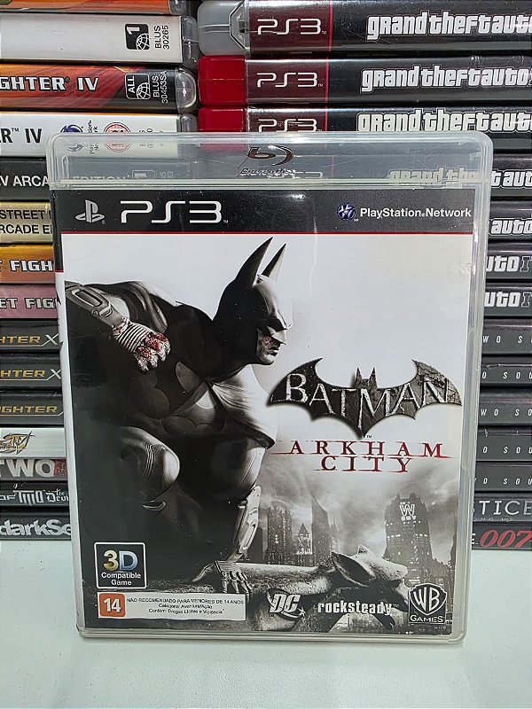 Batman Arkham City - PS3 (BR/Sem manual)