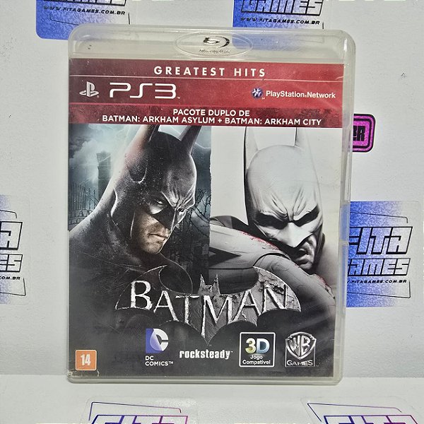 Batman - Pacote Duplo GH - PS3 (BR/Capa quebrada)
