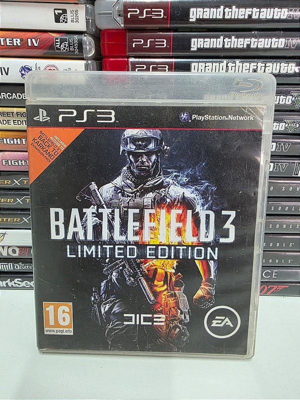 Battlefield 3 Limited Edition - PS3 (EUR/Sem manual)