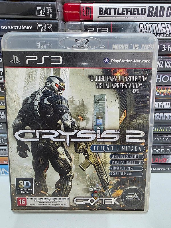 Crysis  2 Edição Limitada - PS3 (BR/Sem manual)