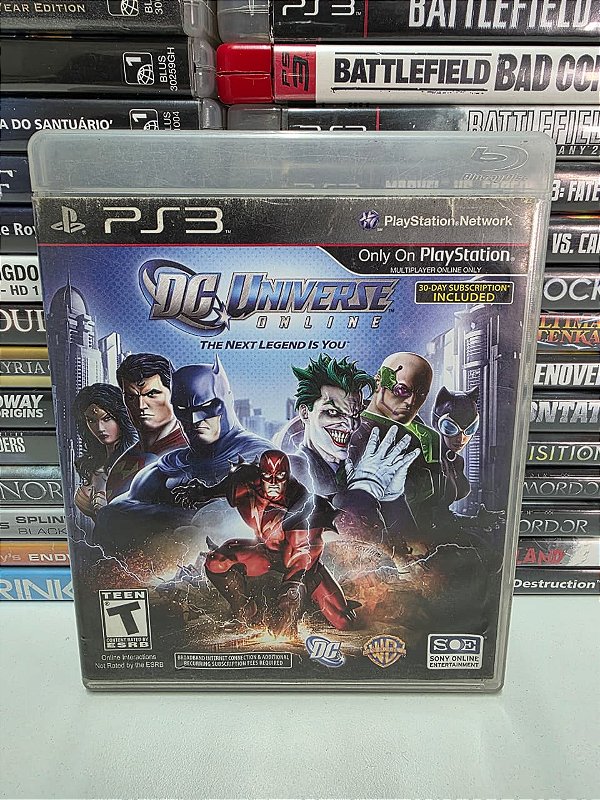 DC Universe Online - PS3 (USA/CIB)