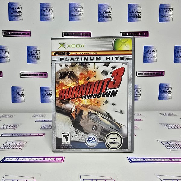 Burnout 3 Takedown PH - XBOX (USA/CIB)