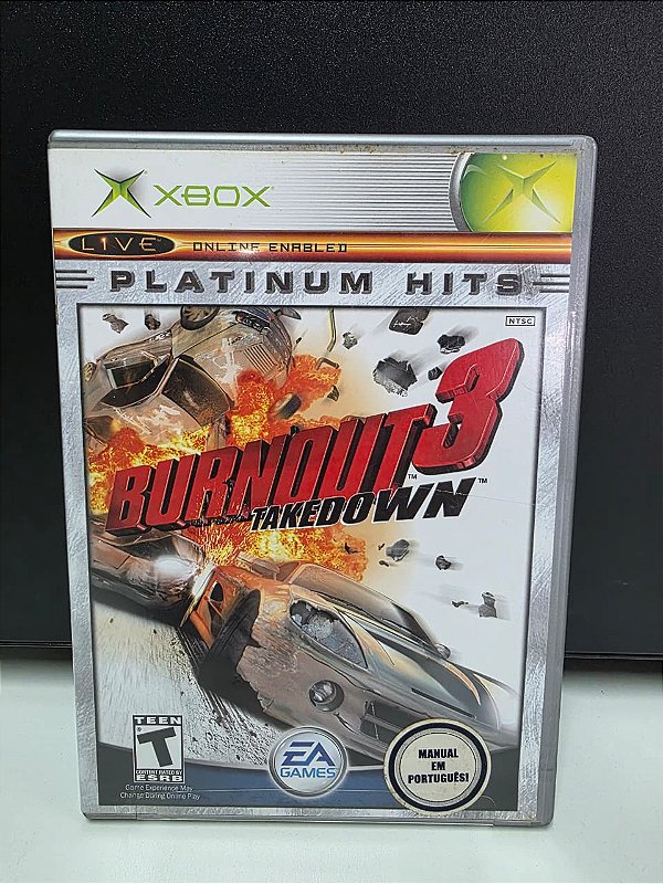 Burnout 3 Takedown PH - XBOX (USA/CIB)