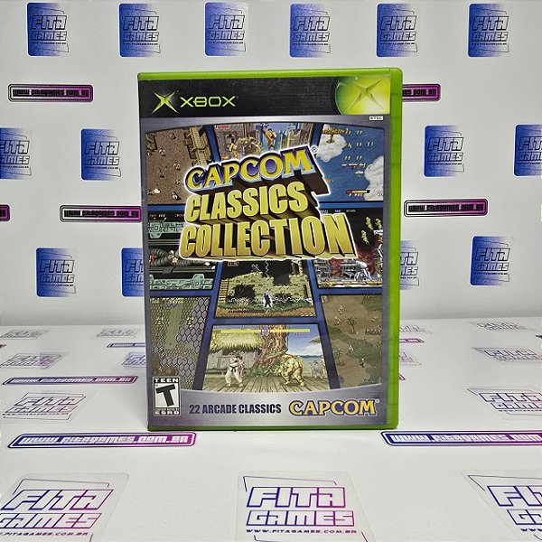 Capcom Classics Collection - XBOX (Com riscos)