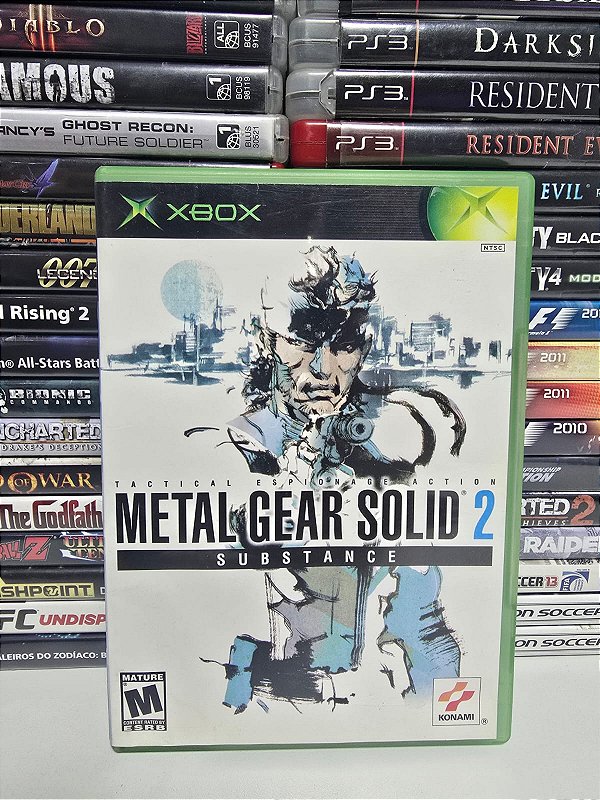 Metal Gear Solid 2 Substance - XBOX (USA/CIB)