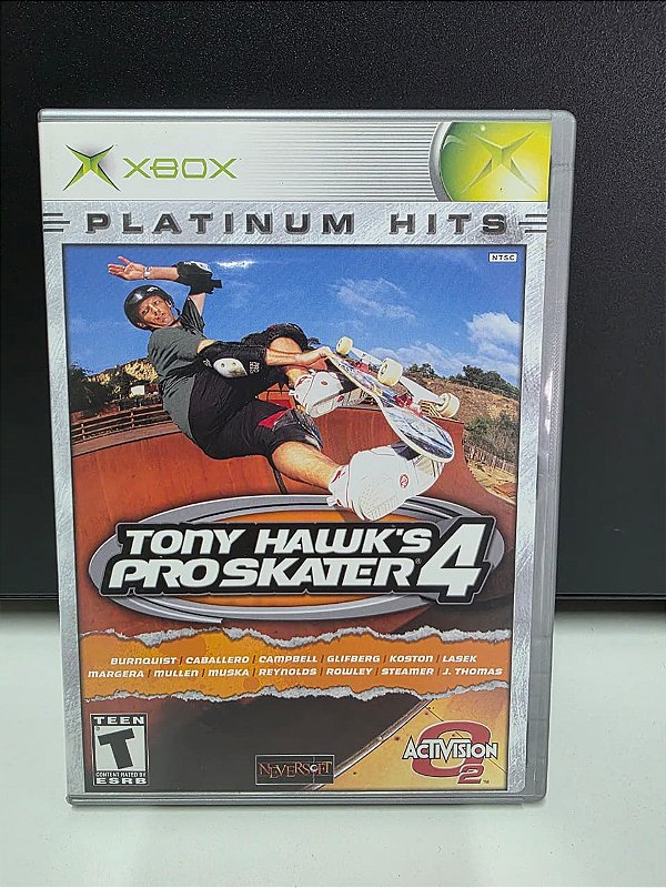 Tony Hawk's Pro Skater 4 PH - XBOX (USA/CIB)