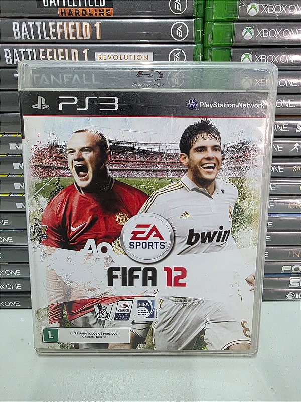 Fifa 12 - PS3 (BR/Capa quebrada)