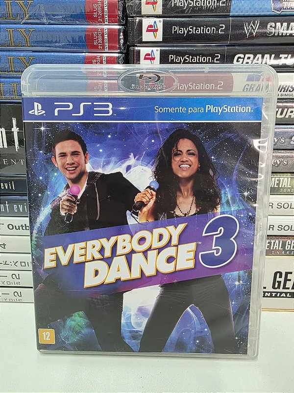 Everybody Dance 3 - PS3 (BR/Sem manual)