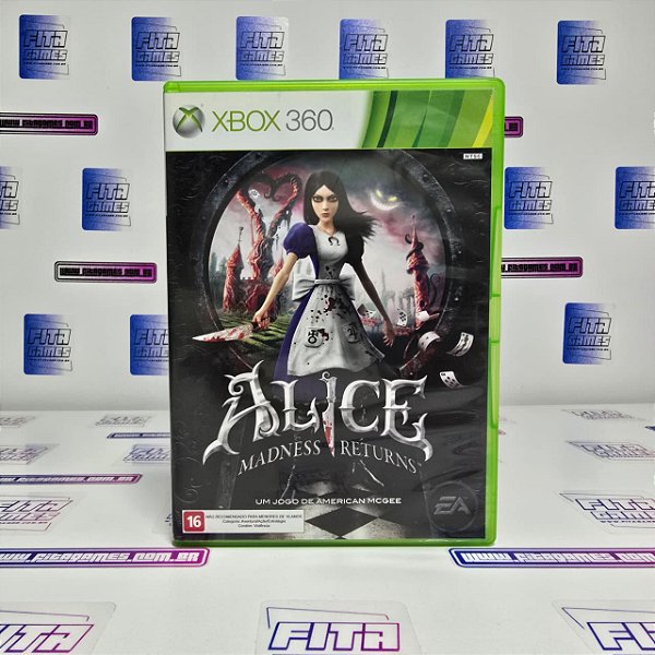 Alice Madness Returns - XBOX 360 (BR/CIB)