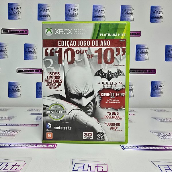 Batman Arkham City GOTY - XBOX 360 (BR/CIB)