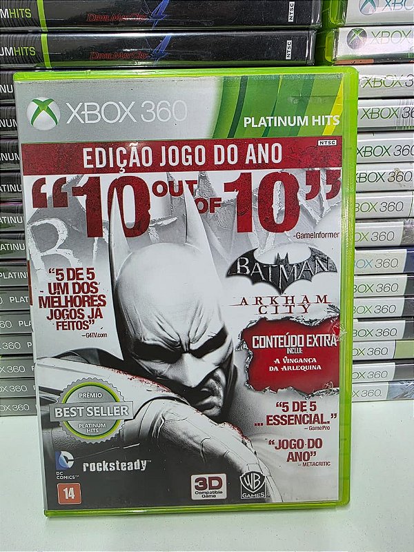 Batman Arkham City GOTY - XBOX 360 (BR/CIB)