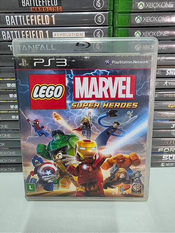 Lego Marvel Super Heroes - PS3 (BR/CIB)