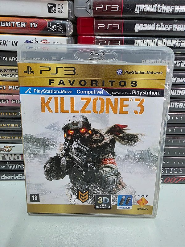Killzone 3 Favoritos  - PS3 (BR/CIB)